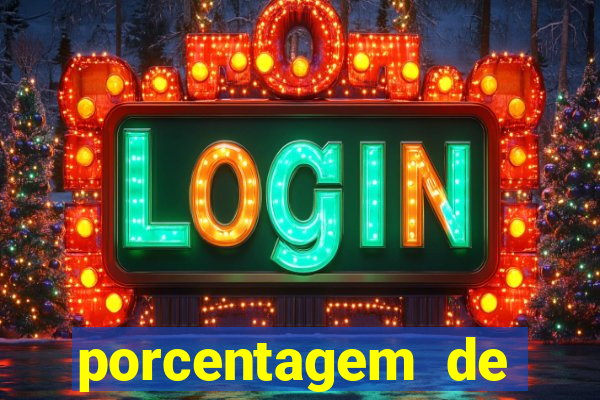 porcentagem de jogos pagantes slots